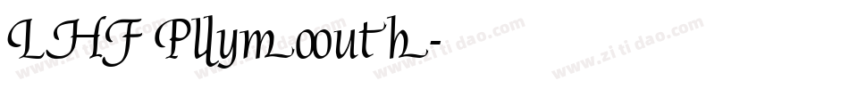 LHF Plymouth字体转换